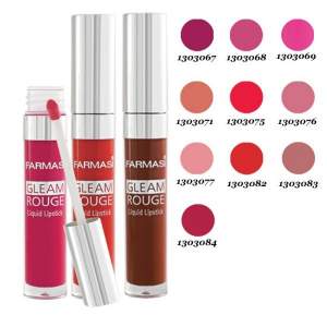 Жидкая губная помада «Чувственный отблеск»Farmasi Gleam Rouge Liguid Lipstick