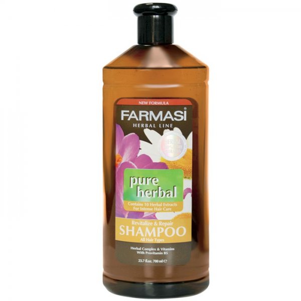 Восстанавливающий травяной шампунь для всех типов волос Herbal Revitalizing & Repair Shampoo